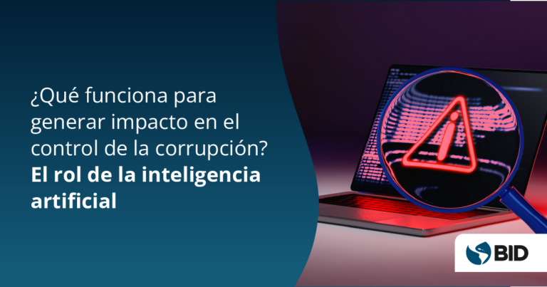 Inteligencia artificial en el control de la corrupción