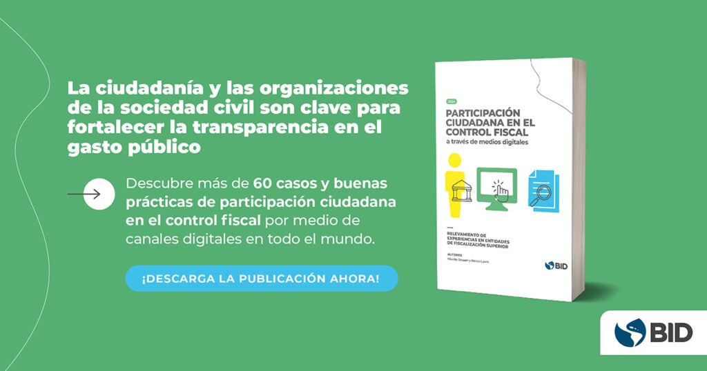 Participación ciudadana en el control fiscal a través de medios digitales: relevamiento en entidades de fiscalización superior