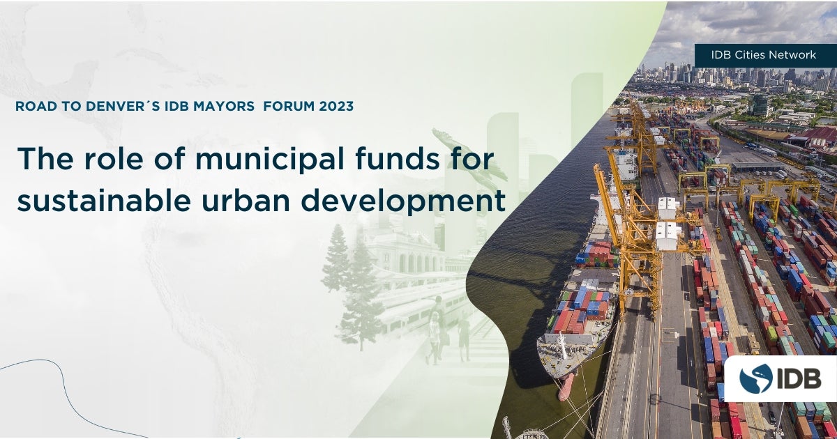The role of municipal funds for sustainable urban development