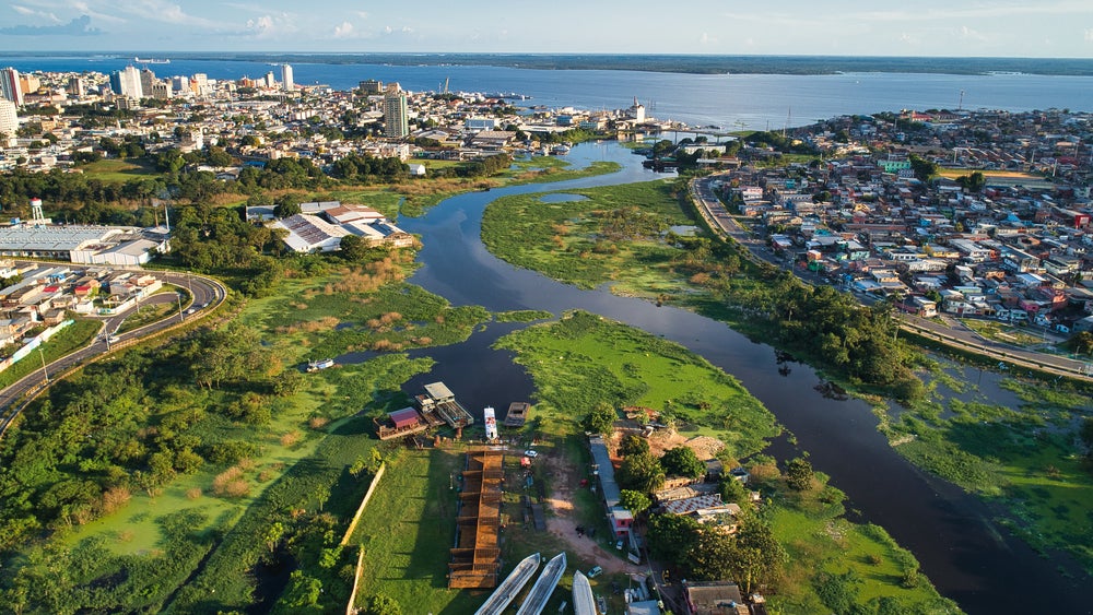 City of Manaus, Amazon, Brazil