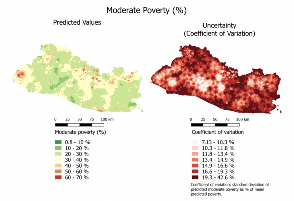 Gráfico de los resultados del modelo de condiciones socioeconómicas