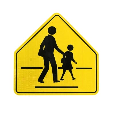 school sign