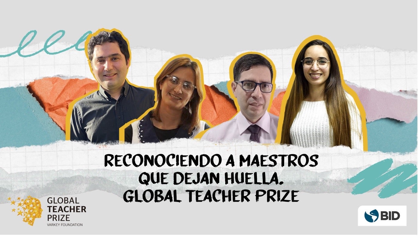 Cuatro docentes finalistas del Global Teacher Prize Award