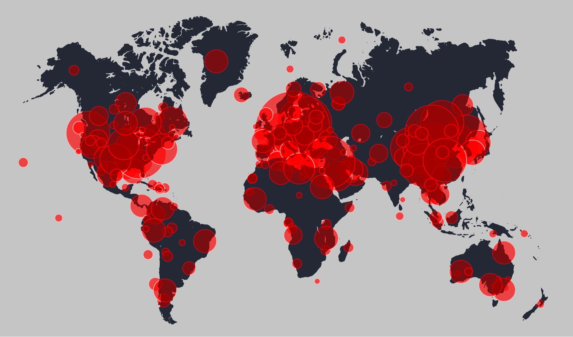 Los 7 países con más contagios de COVID-19