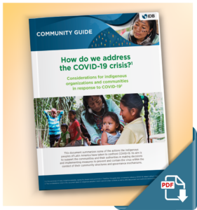 Considerations for indigenous organizations and communities in response to COVID-19