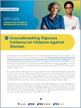 Evidence on Violence Against Women