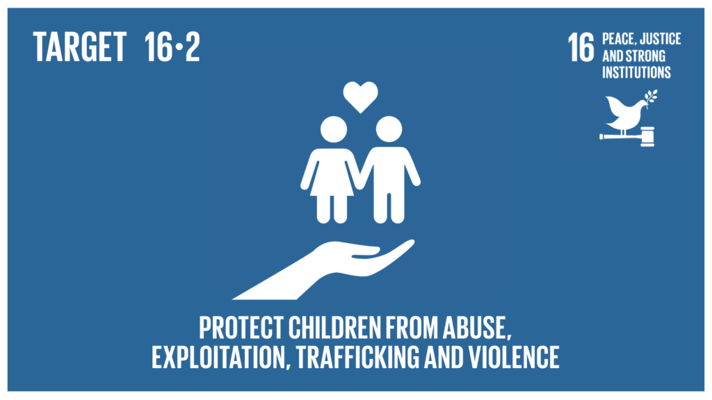 Objetivo de desarrollo sostenible 16.2: Proteger a los niños del maltrato infantil, la explotación, la trata y la violencia