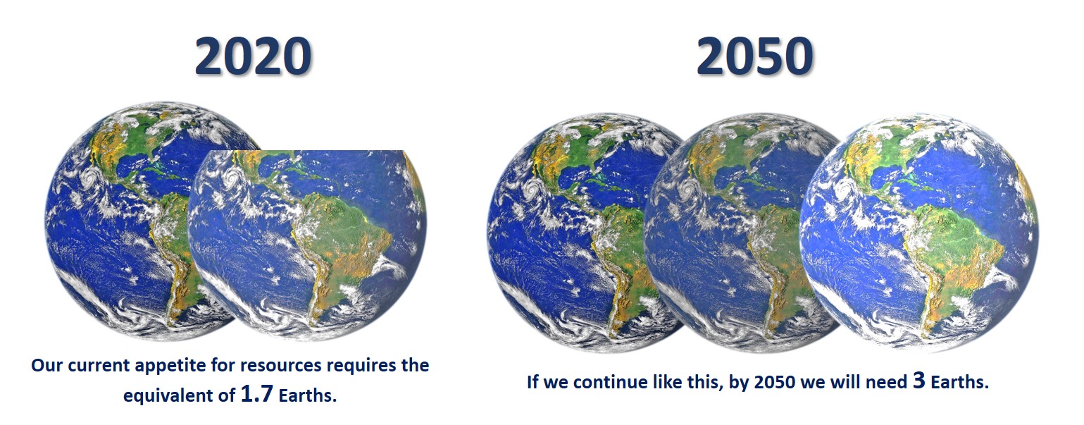 Circular economy as a response to our current rate of consumption