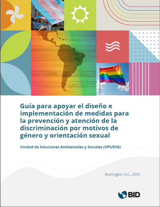 POrtadad de la guía SOGI para para apoyar el diseño e implementación de medidas para la prevención y atención de la discriminación por motivos de género y orientación sexual