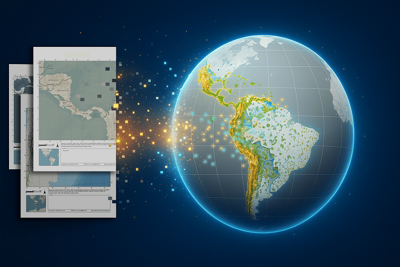 Conversión digital de mapas